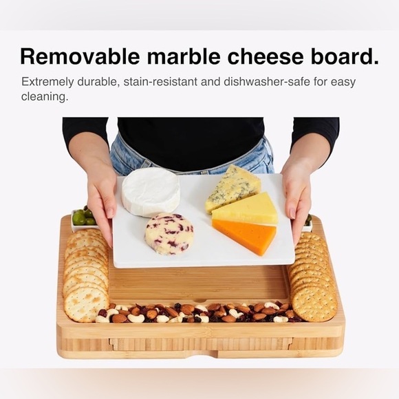 STEDWARE HOLIDAY Charcuterie + Cheese Board Set New in Box FALL CHARCUTERIE - Picture 9 of 12